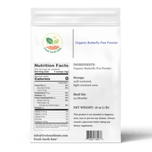 Load image into Gallery viewer, Organic Butterfly Pea Flower Powder 16 ounce