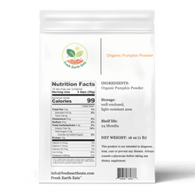 Load image into Gallery viewer, Organic Pumpkin Powder 16 ounce