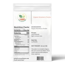 Load image into Gallery viewer, Organic Strawberry Powder 16 ounce